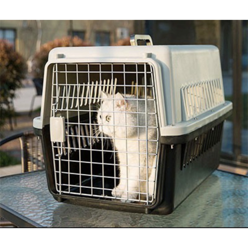 Nunbell Traveling Pet Dog Cat Cage Travel Box Cage Carrier pk172