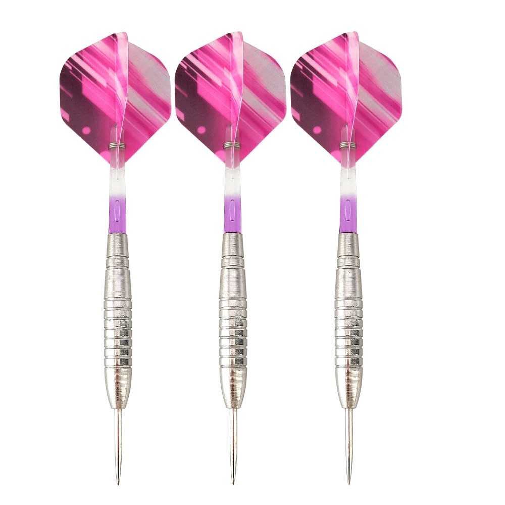 3PCS 23g Professional Steel Tip Darts Pin With Nylon Shafts Indoor