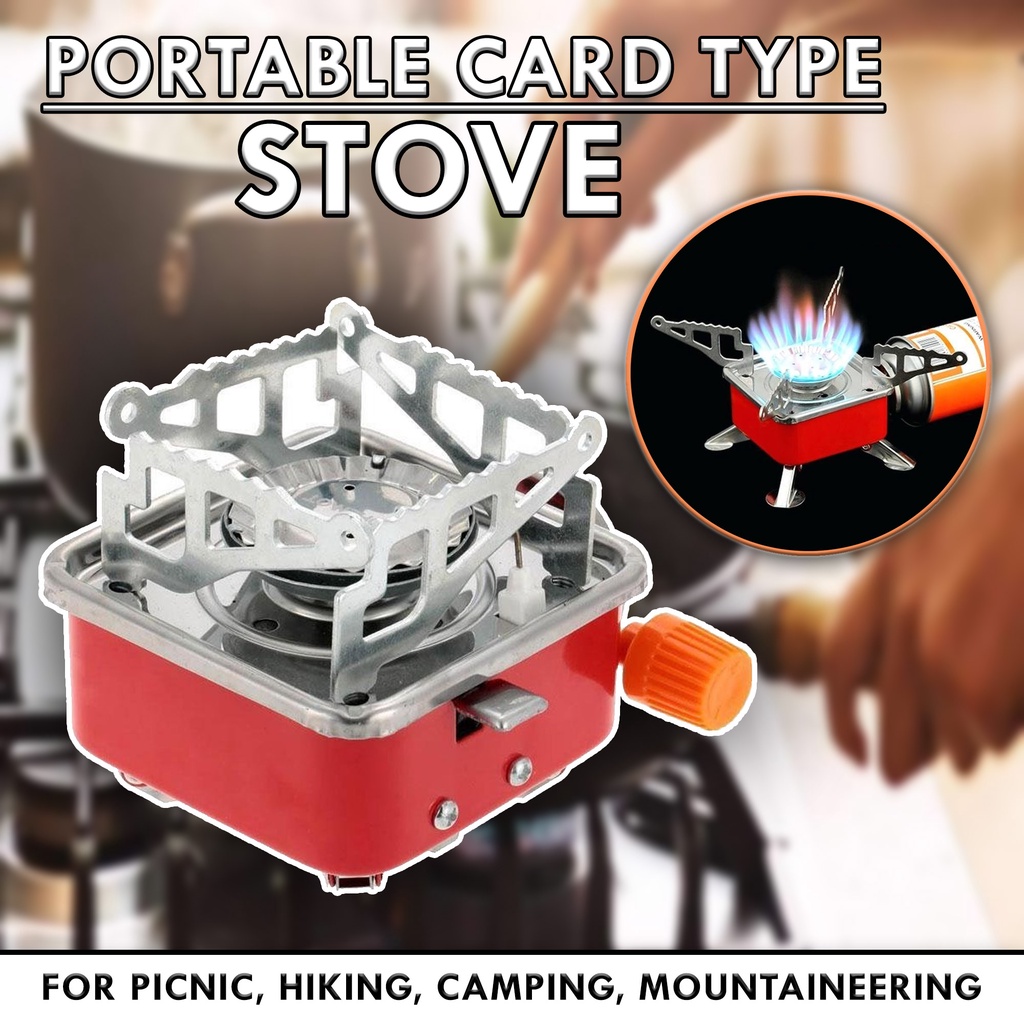 High Quality Portable Gas Stove Stainless Steel Portable Card Gas Stove