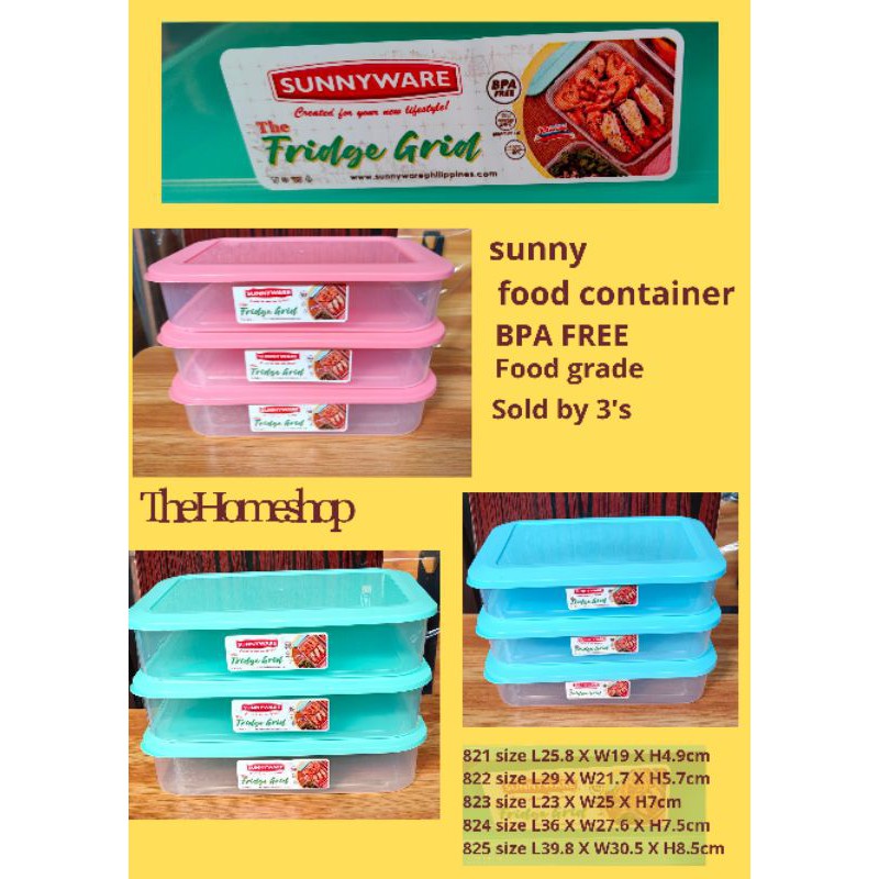 FRIDGE AND GRID FOOD STORAGE /FOOD KEEPER sold x 3pcs Shopee Philippines