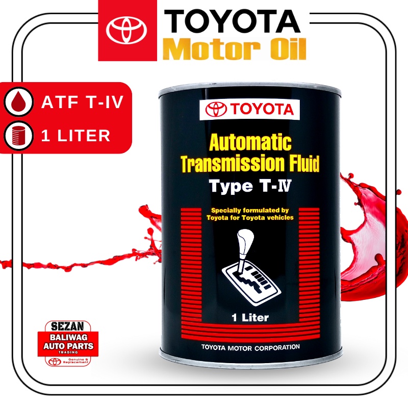 AUTOMATIC TRANSMISSION FLUID ATF TYPE TIV 1 LITER IN CAN ORIGINAL
