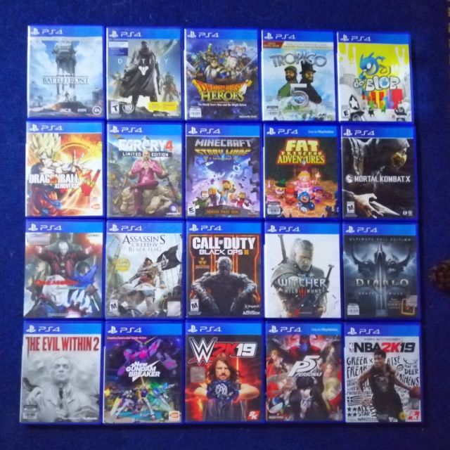 P1's Cheap PS4 Games (61st release) Shopee Philippines