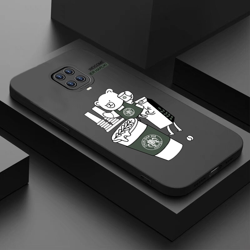 Silicone Cartoon Case For Xiaomi Poco X3 NFC Pro M3 F3 Little Bear