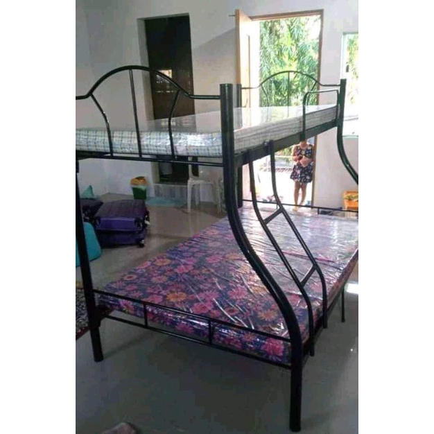 rtype bunk bed with foam dura/uratex set( double size ) read the