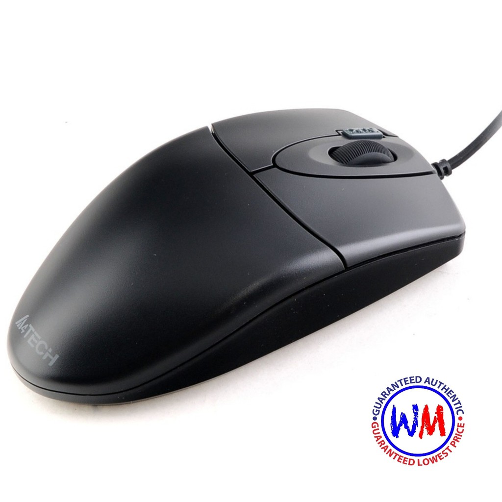 A4tech OP620D 2X Click Optical Mouse (Black) Shopee Philippines