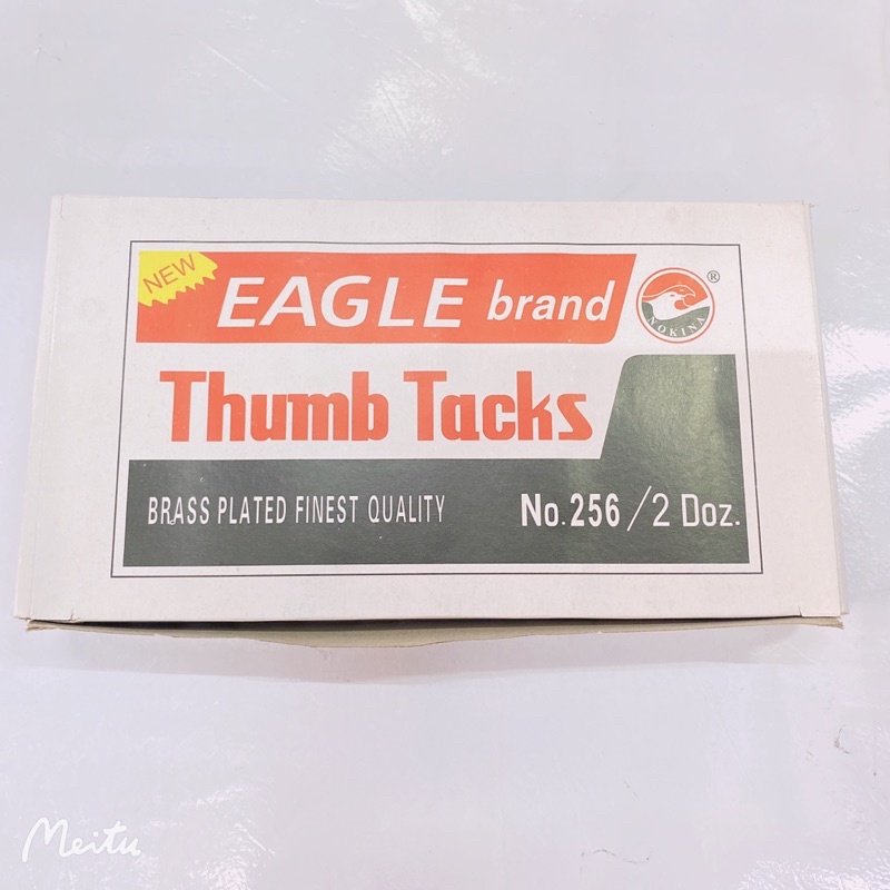 Eagle and S&D brand thumb tacks 2doz per small box Shopee Philippines