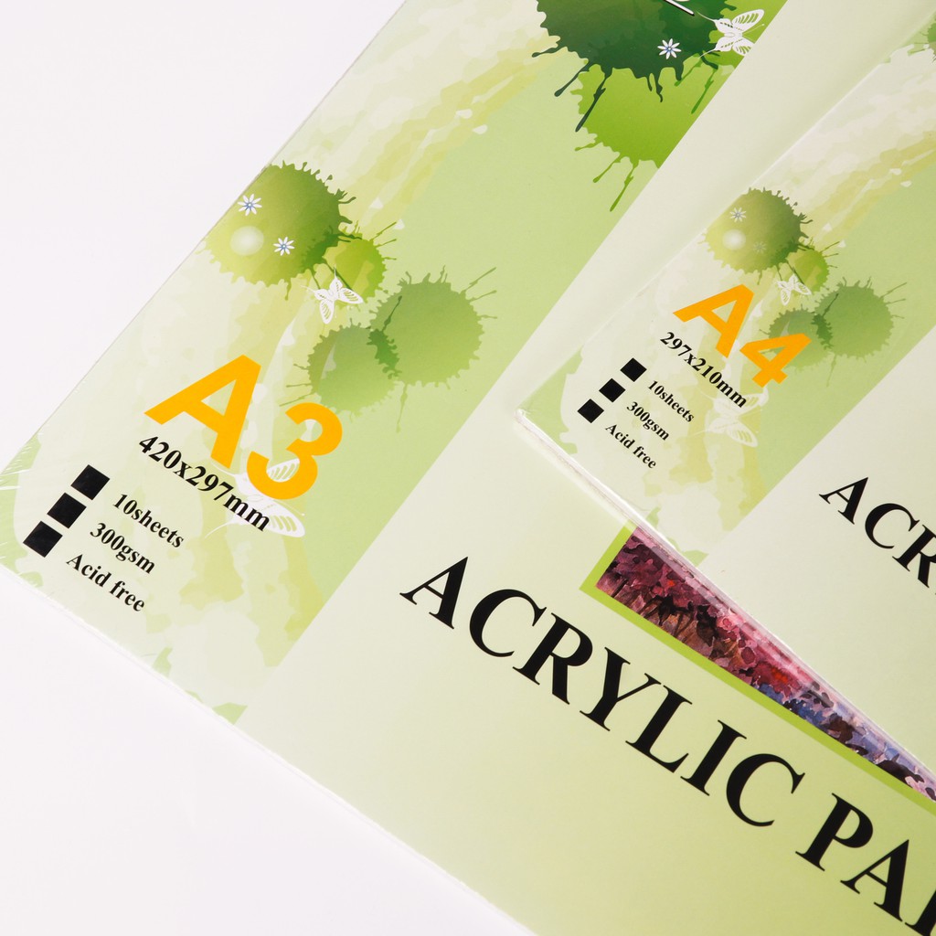 Wall Decor Home Decor Girl in a cityAcrylic painting on A4 300 GSM