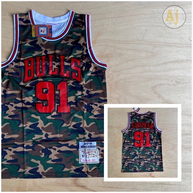 NBA retro jersey chicago bulls dennis rodman Shopee Philippines
