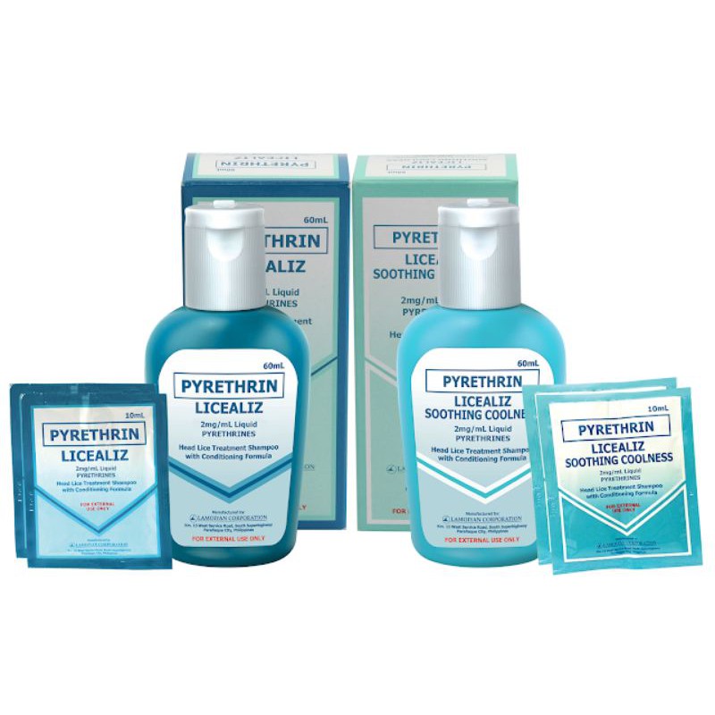 Licealiz Head Lice Treatment Shampoo Pyrethrin Shopee Philippines