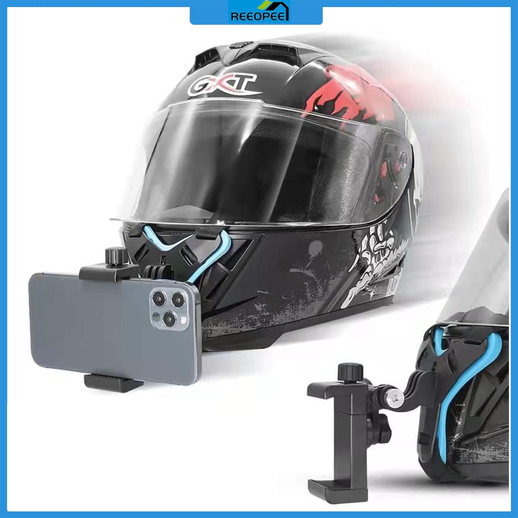Helmet holder helmet accessories motorcycle riding mobile phone holder