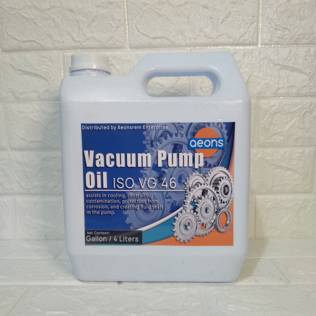 Vacuum Pump Oil VG 46 (Gallon) Shopee Philippines