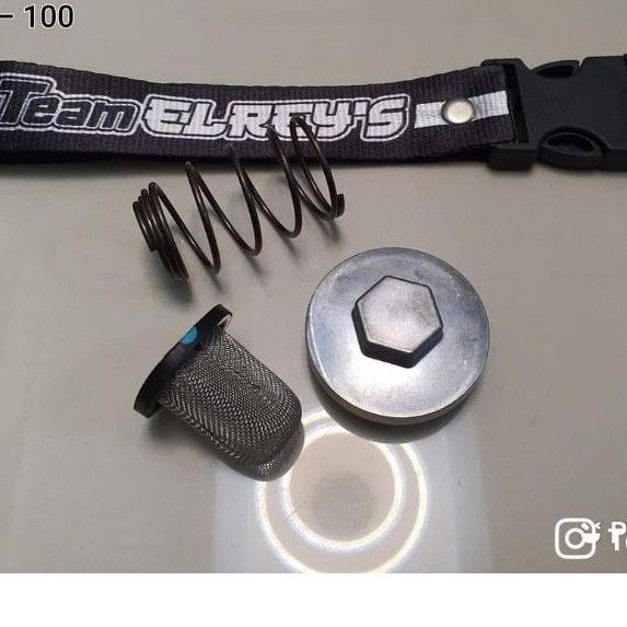 HONDA CLICK DRAIN PLUG, FILTER & SPRING Shopee Philippines