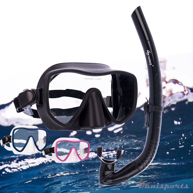 Frameless Scuba Low Volume Freediving Mask Scuba Diving Goggles Wet