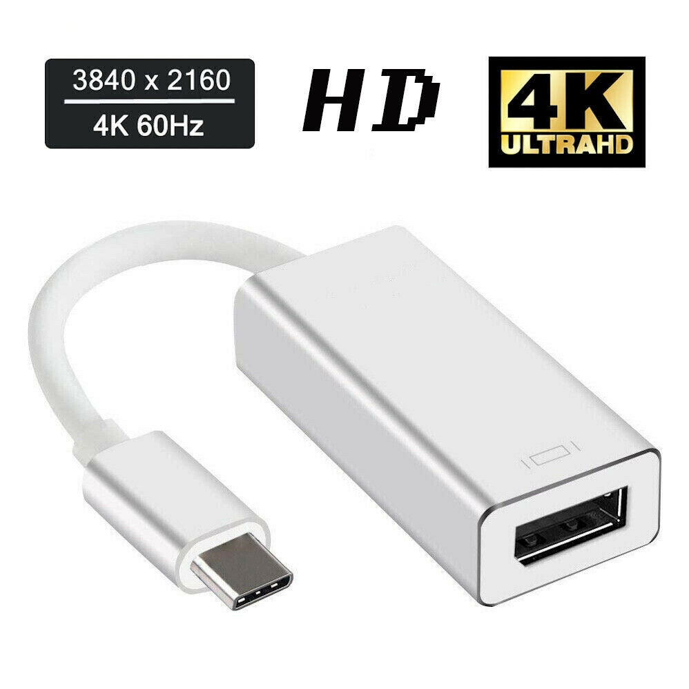 4K 60Hz Thunderbolt 3 USBC to DisplayPort Converter