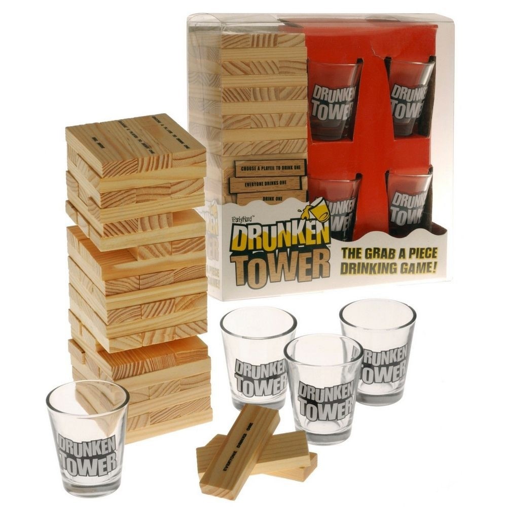 Jenga Drunken Tower Drinking Game Shopee Philippines