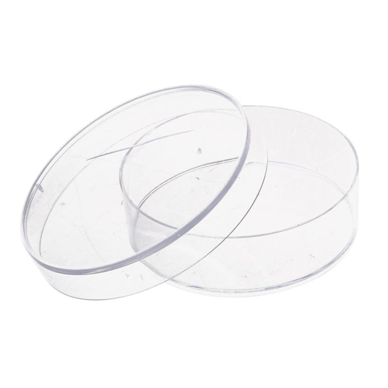 10 pcs. 35mm x 10mm Sterile Plastic Petri Dishes with Lid for LB Plate