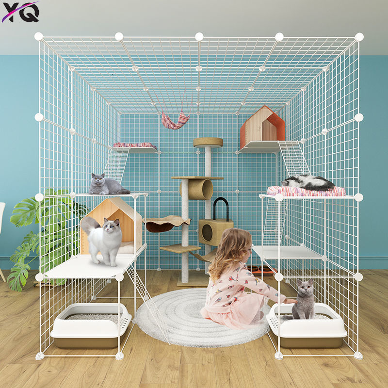 Super Large Cat Cage Luxury Cat Villa Special Price Three Storey Cat