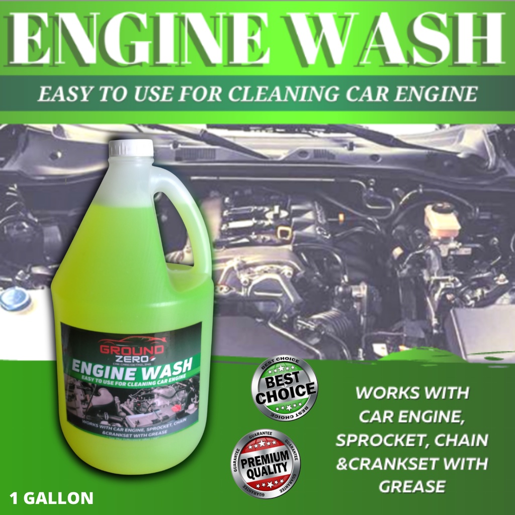 Engine wash Premium Degreaser 1Gallon cleaning engine grease remover