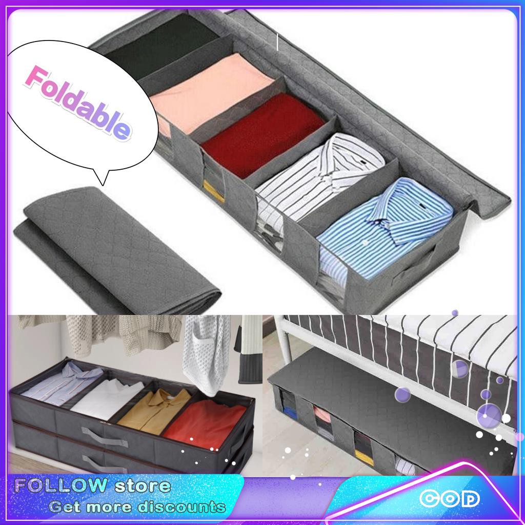 Under bed storage box wardrobe clothes storage shirt storage box