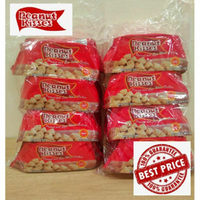 Peanut Kisses [1 pack x16 pieces 20g] EXP June 20, 2023 Shopee