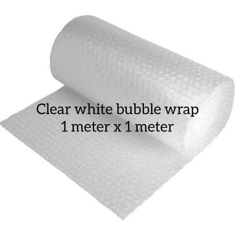 BUBBLE WRAP 1mx1m Clear White Shopee Philippines