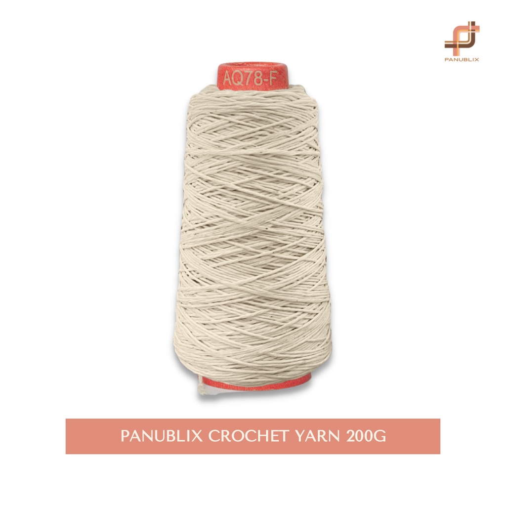Panublix Philippine Undyed Cotton Crochet Yarn 200g Shopee Philippines