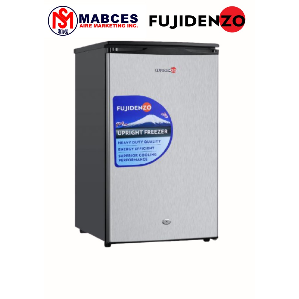 Fujidenzo 3.5cu ft Upright Freezer w/ lock UF 35 SS Shopee Philippines