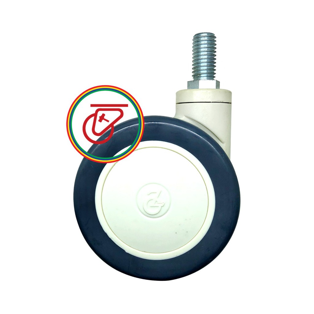 Hospital Bed Wheel Pu Twin Wheel Rhj Asha Tw Drat Life 4 Inch