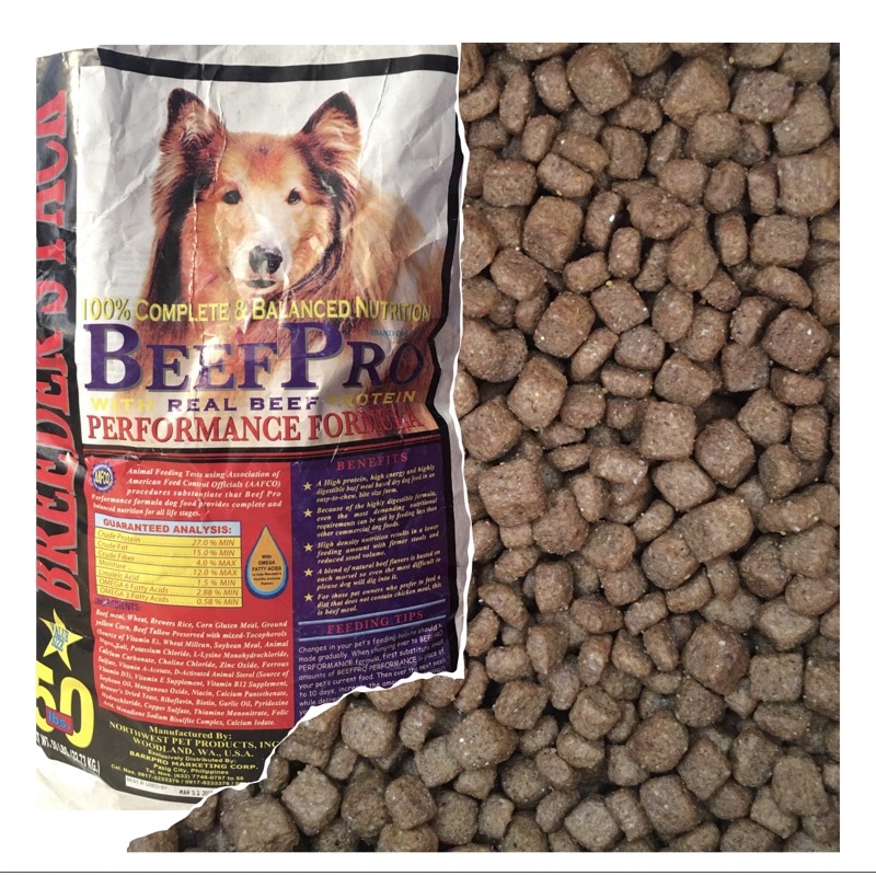 Beef Pro Adult and Puppy Dog Food 1kg repacked Shopee Philippines