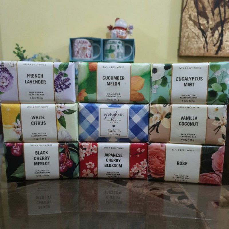 Bath and Body Works Shea Butter Cleansing Bar, 141g, PRICE PER PIECE