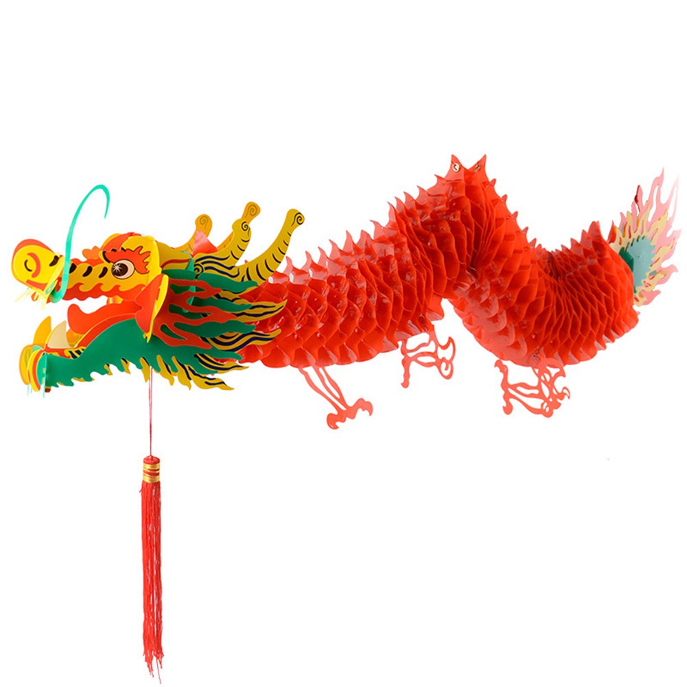 Chinese New Year Dragon Garland Hanging Decoration Lantern for Dragon
