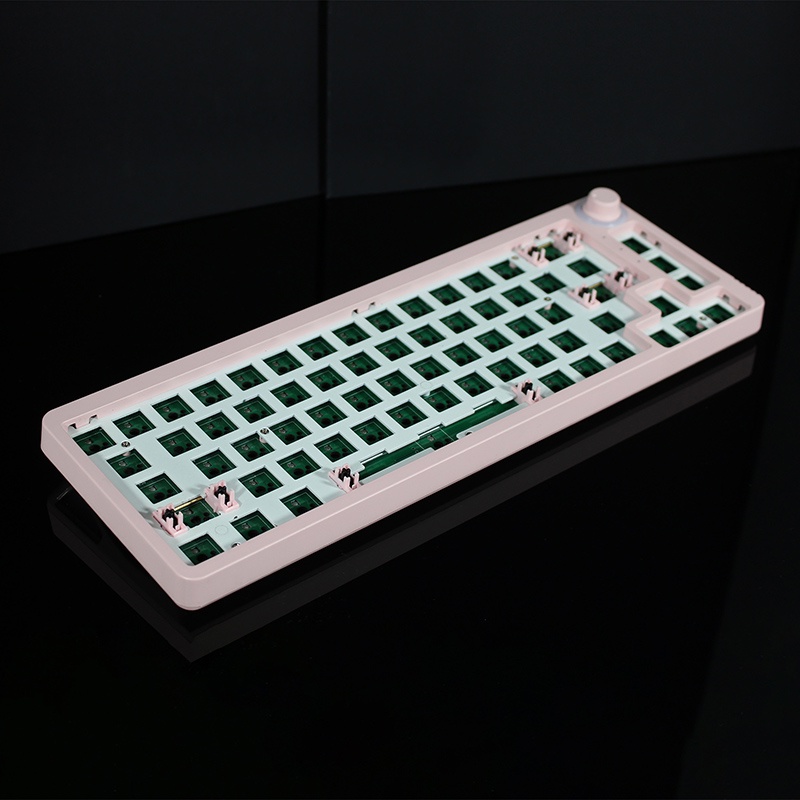 TM680 Mechanical Keyboard DIY Kit Hotswap Wired Keyboard Compatible Cherry MX Gateron Kailh