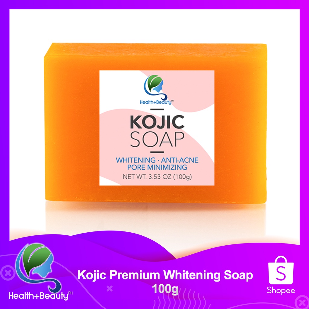 Health and Beauty Kojic Whitening Skin Brightening Soap (100g or 135g
