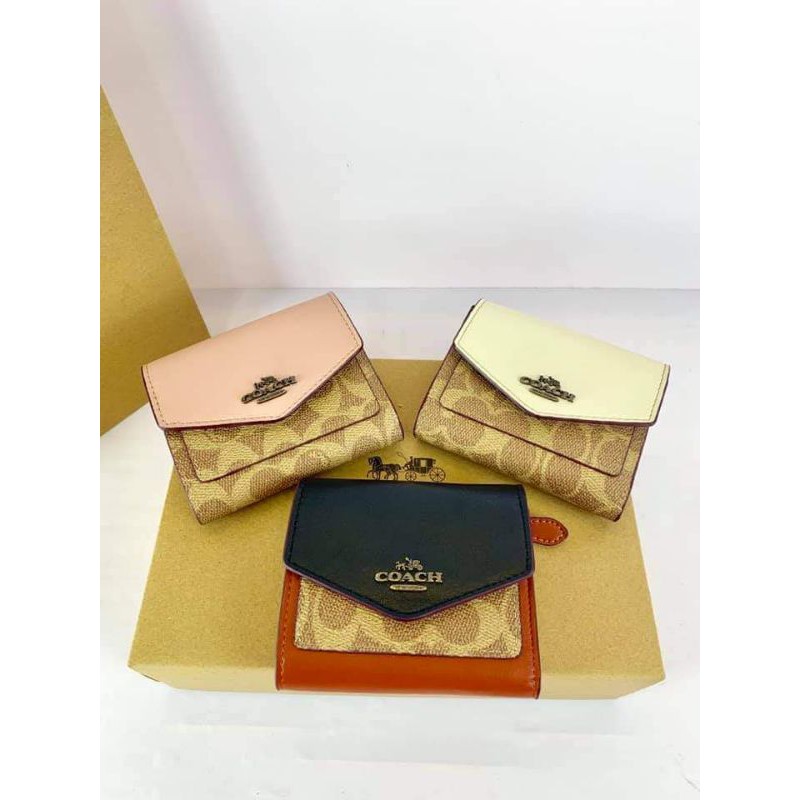 COACH TRIFOLD WALLET FOR WOMEN Shopee Philippines