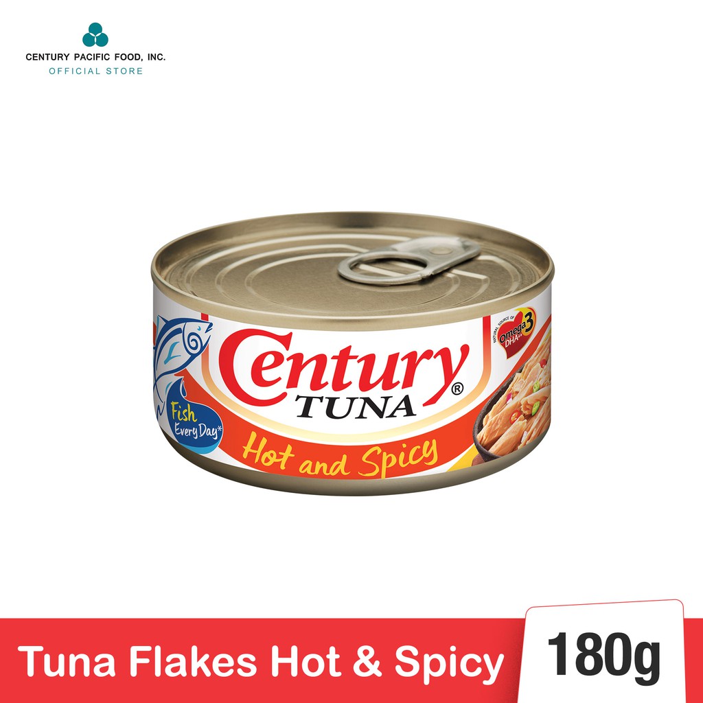 Century Tuna Hot & Spicy 180g Shopee Philippines