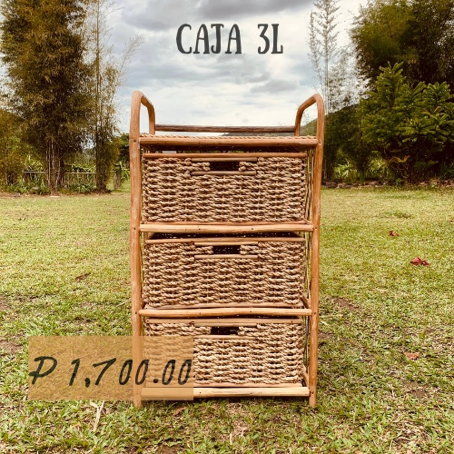 CAJA 3L/4L/5L, Drawers, Racks, Rattan Drawers, Native Furnitures