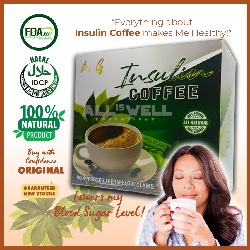 ORIGINAL INSULIN COFFEE Potent Herbs Superfoods Regulates Blood