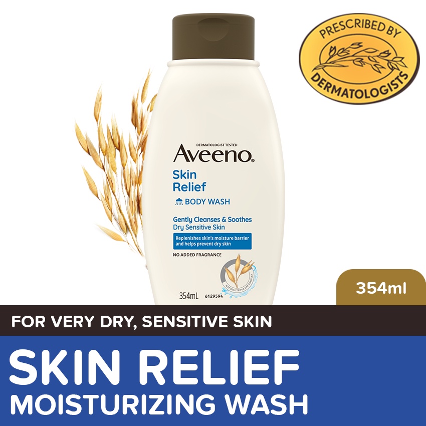 Aveeno Skin Relief Body Wash 354ml Bodywash for Sensitive/Dry/Itchy