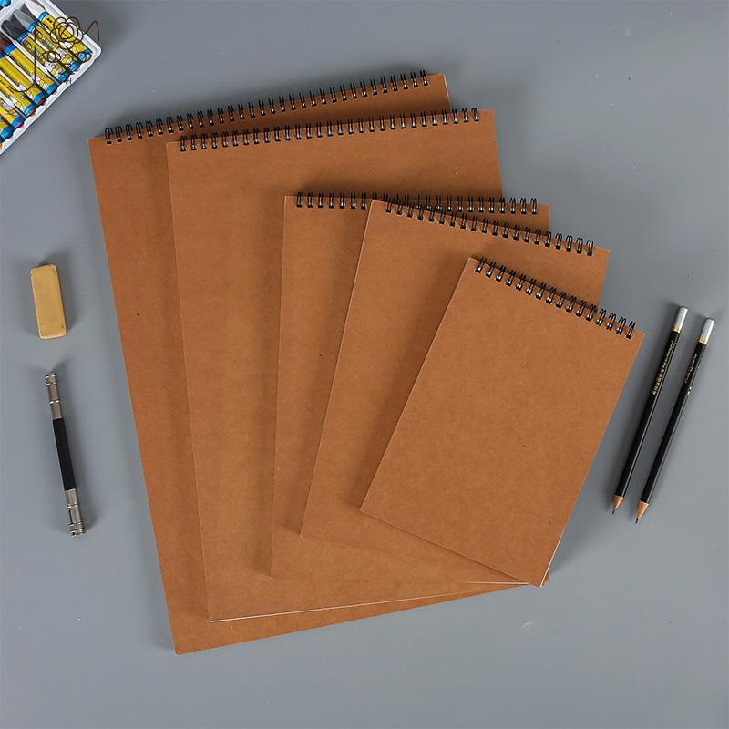 Professional Sketchbook Thick Paper Spiral Notebook Art School Supplies