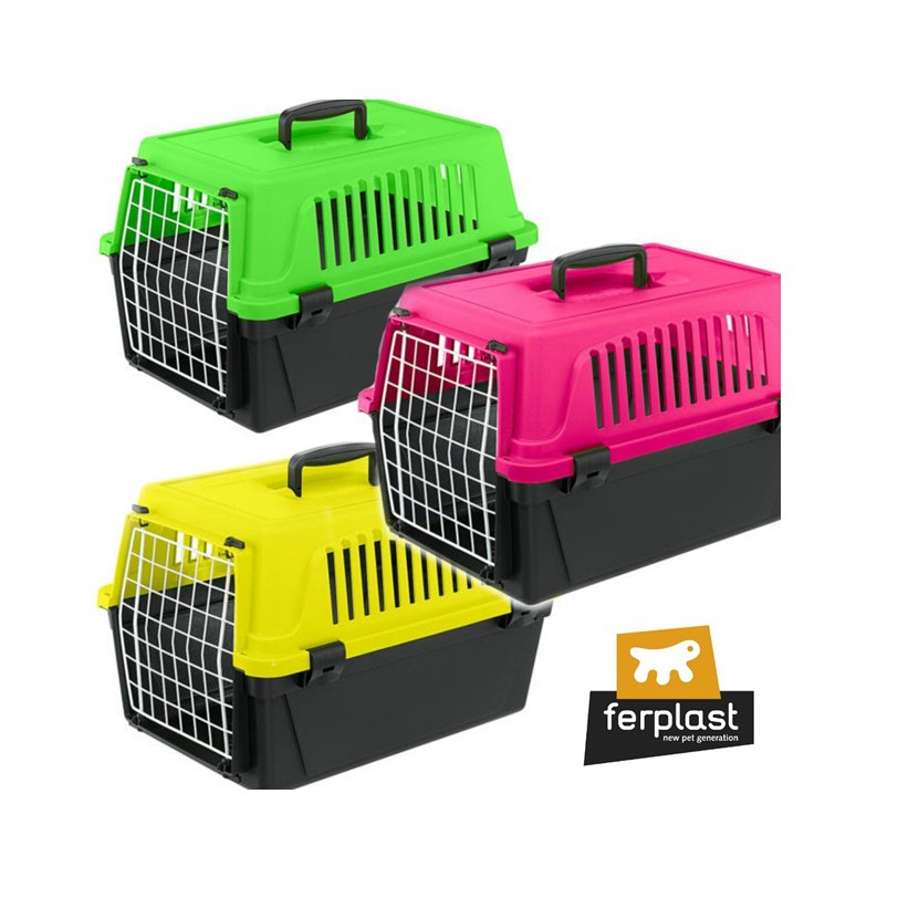Ferplast Pet Carrier Atlas 10 Neon 19"x13"x11" Shopee