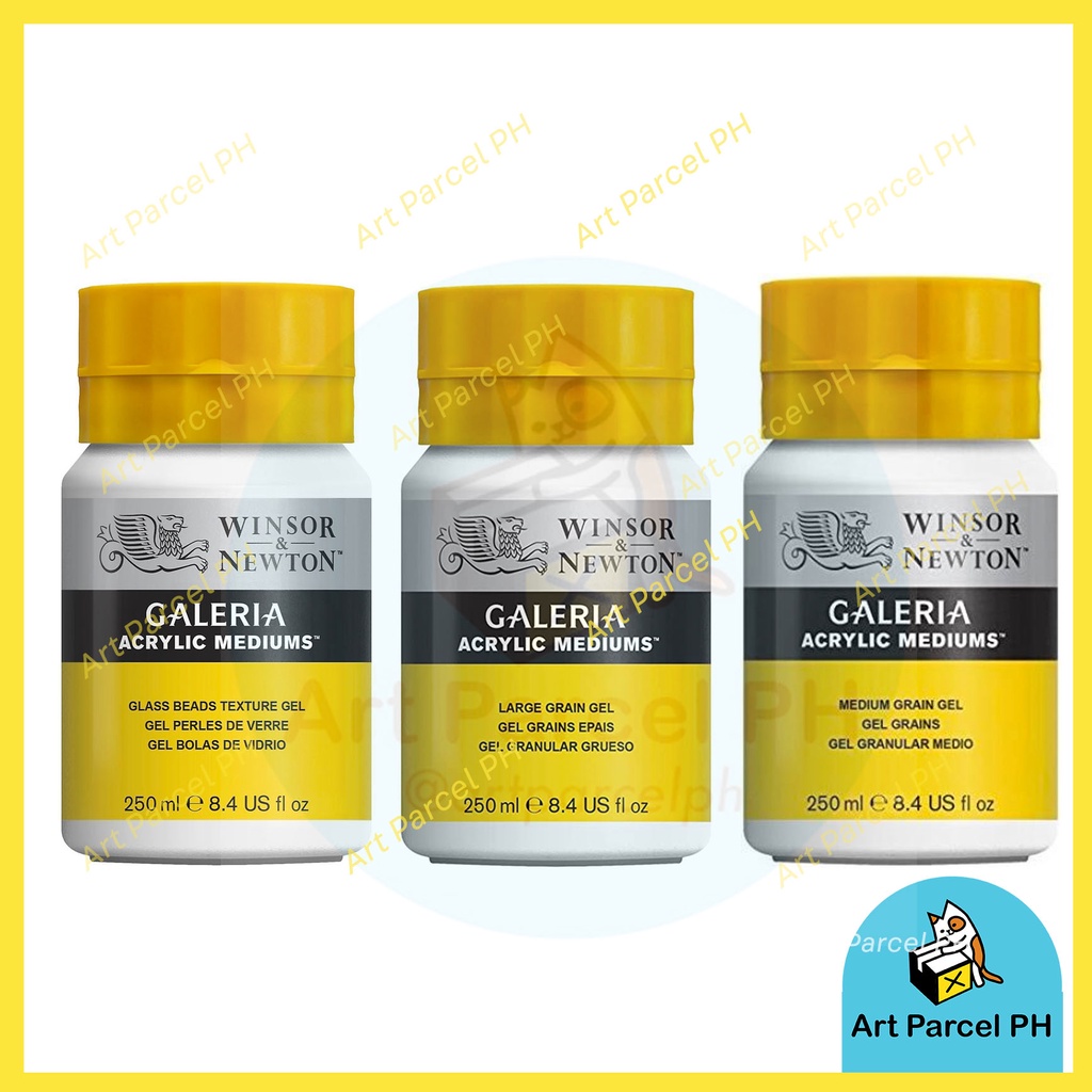 Galeria Acrylic Mediums Glass Beads Texture Gel / Large Grain Gel