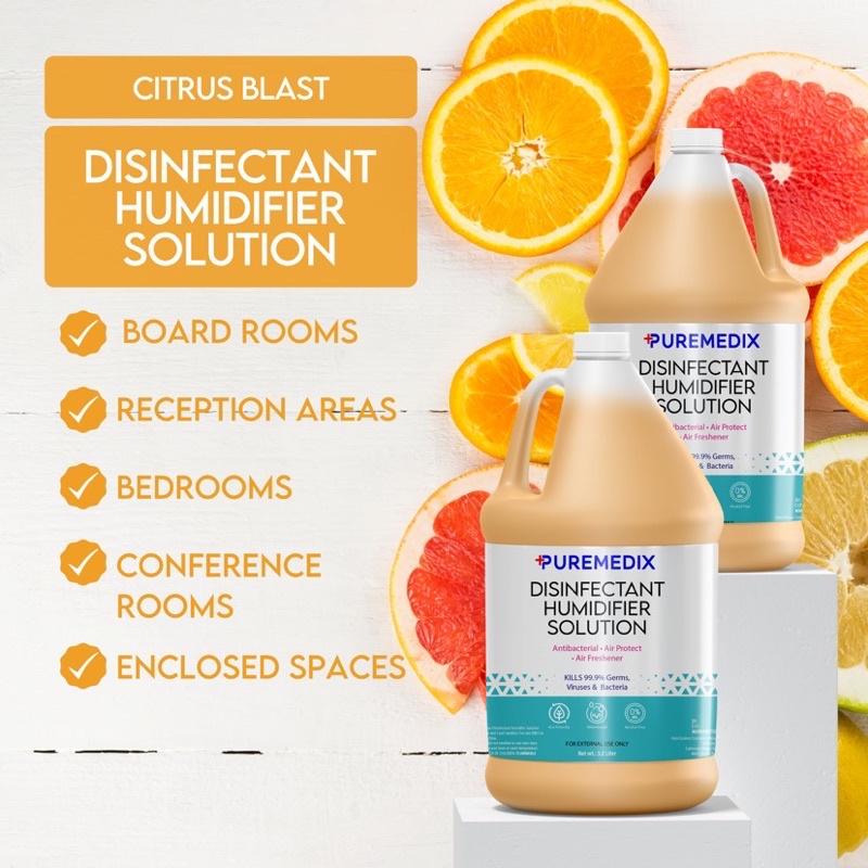 Puremedix Disinfectant Humidifier Solution Shopee Philippines