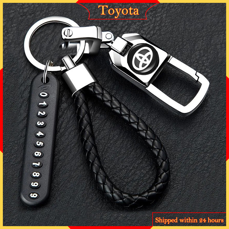 Car keychain Toyota Special Special keychain male key Keychain Shopee