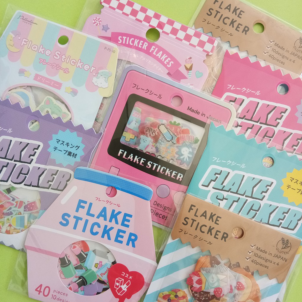 Kawaii Sweet Theme Pastel Sticker Flakes Japan Shopee Philippines