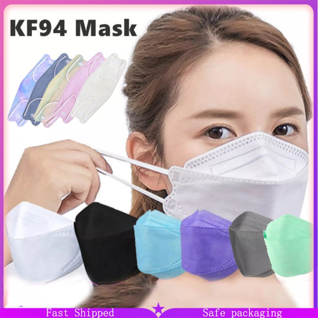 KS 4 layer Face mask 10pcs KF94 Eco Friendly AntiViral Non Woven