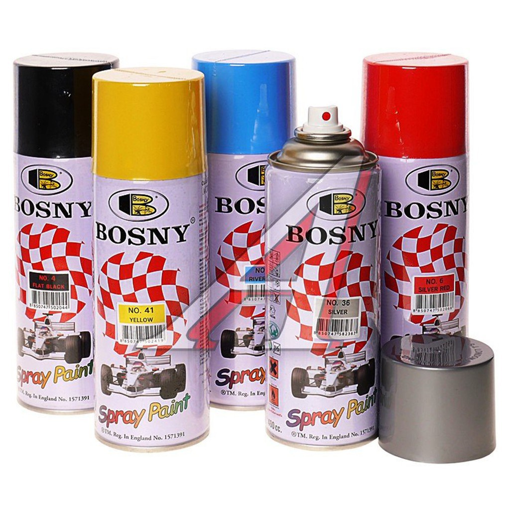 (Genuine) Bosny Colored Acrylic Spray Paint 400cc Shopee Philippines