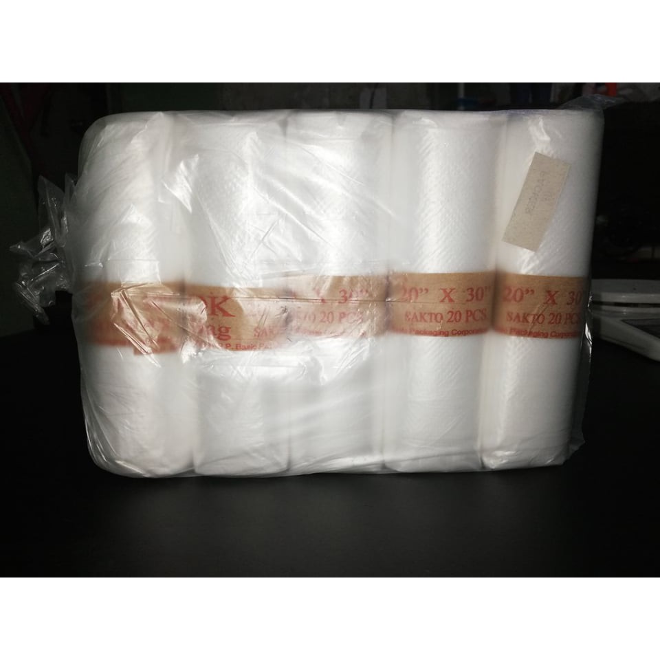 20x30 Roll HD Plastic Laundry/Trash Bags 100pcs Shopee Philippines