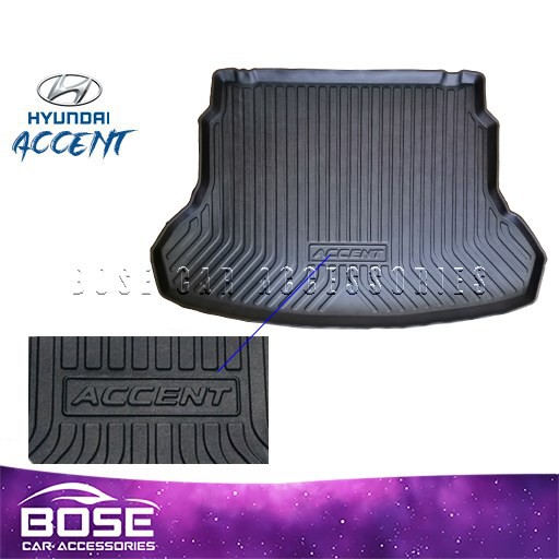 Hyundai Accent 2012 2013 2014 2015 2016 2017 2018 OEM Cargo Liner Mat