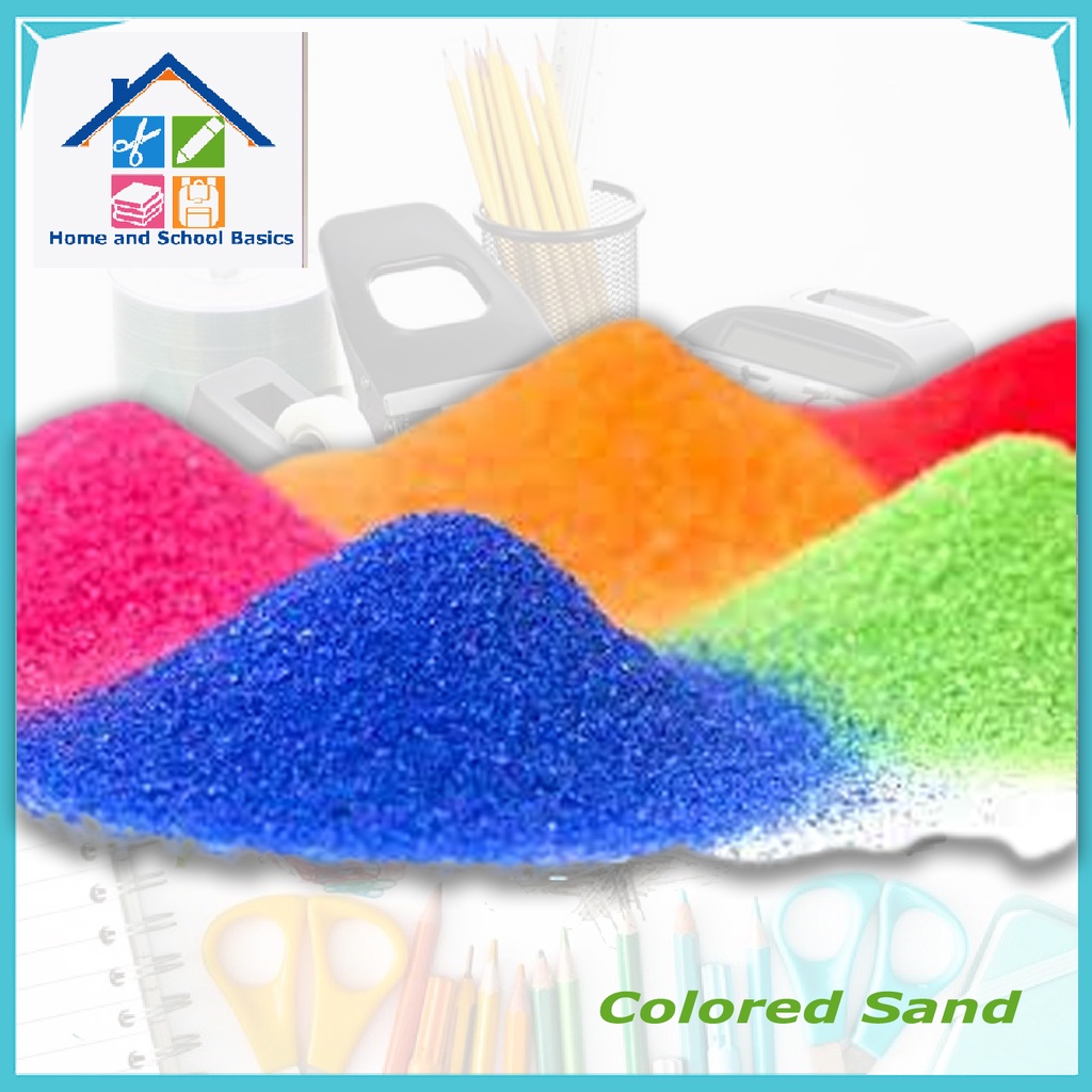 Colored Sand Arts and Crafts DIY Colored Sand Beach Sand 1