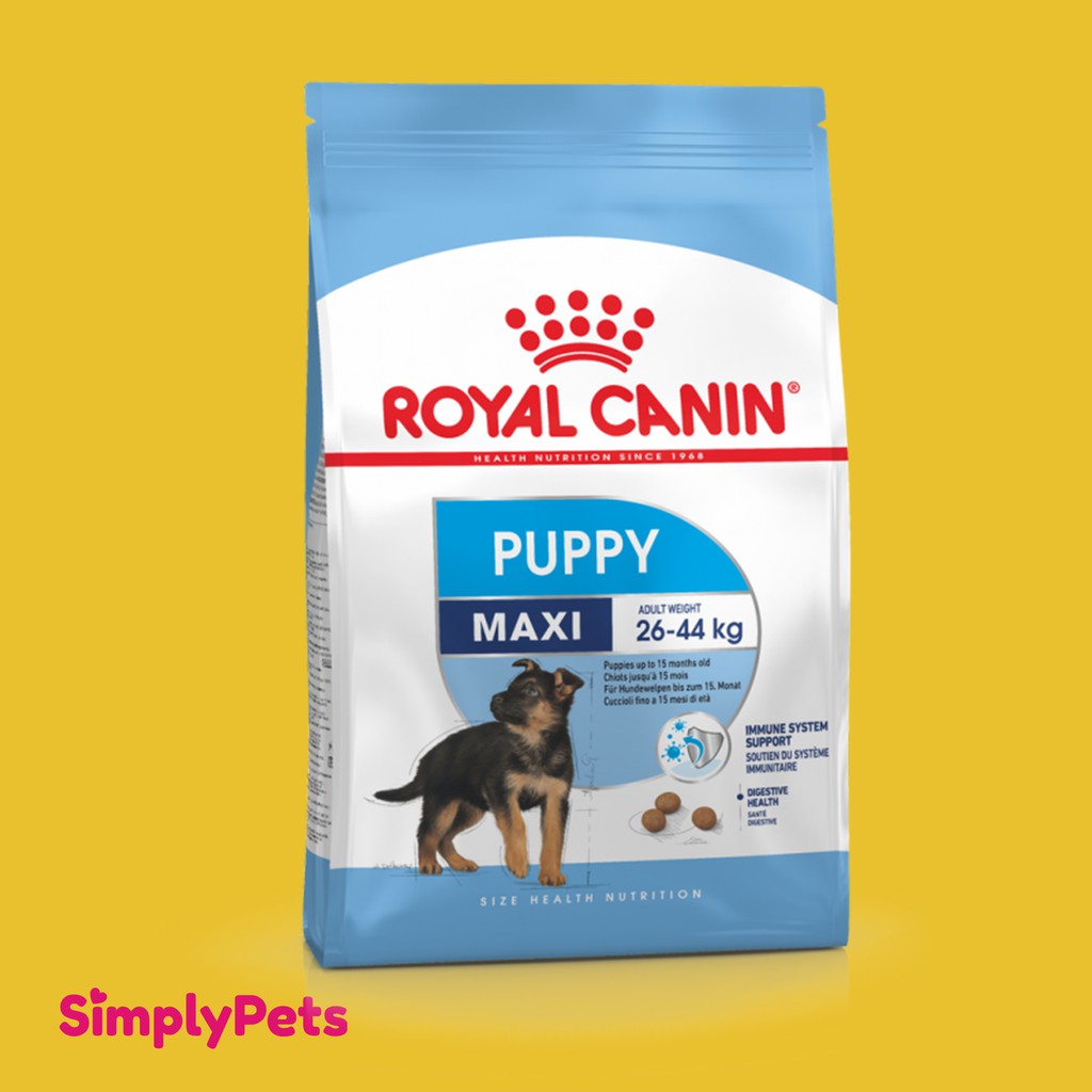 Royal Canin Maxi Puppy Dog Dry Food 4kg & 1kg Shopee Philippines
